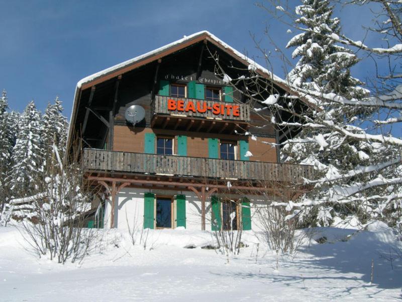 Отель Le Coucou Et Chalet Beau-Site Les Rasses Экстерьер фото