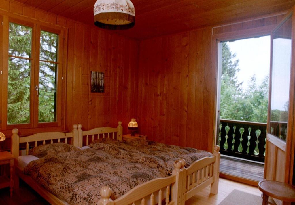 Отель Le Coucou Et Chalet Beau-Site Les Rasses Номер фото